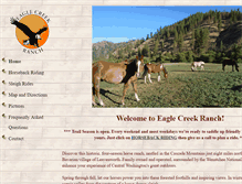 Tablet Screenshot of eaglecreek.ws